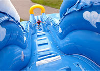 Colorful Inflatable Slide Rental Lovely Carton Bouncer Slide For Sale