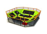 Large Commercial Plan Inflatable Sports Games / Indoor Trampoline Park