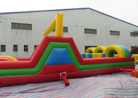 Outdoor Crazy Interactive Inflatable Obstacle Challenges For Playground
