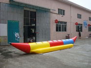 6.9ml Inflatable Banana Boat Water Games With 8 Seats , Inflatable Water Games