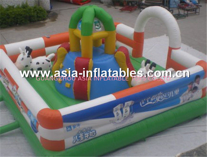 Commercial Use Inflatable Funland In Size 4.5ml X 4.5mw For Sale