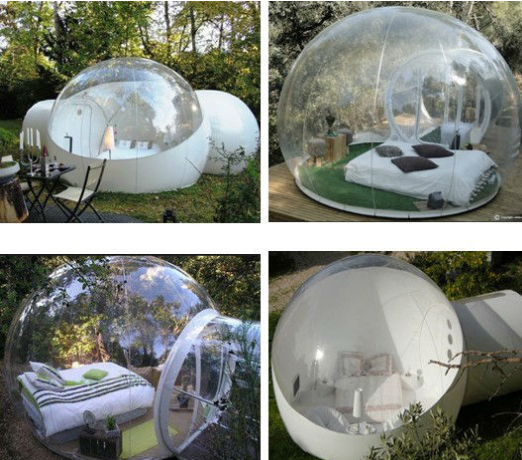 Custom Made Transparan Inflatable Bubble Tent on Water