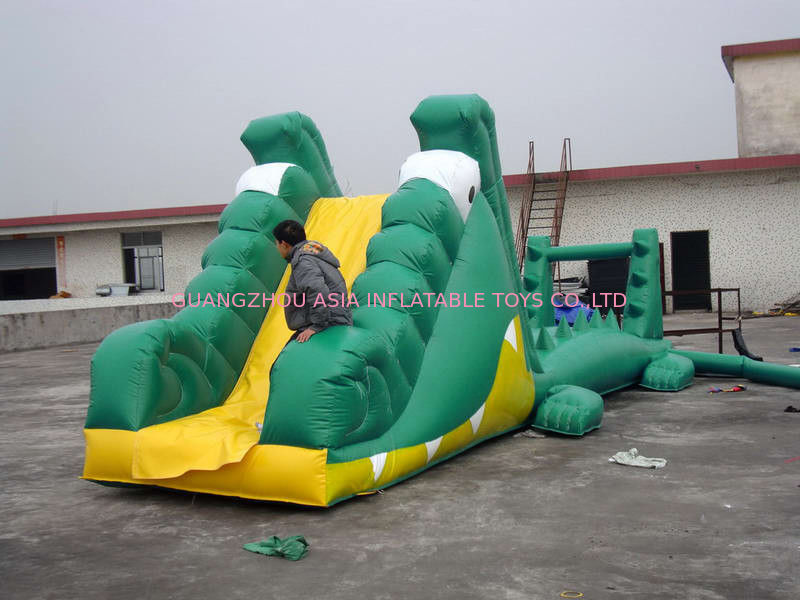 Aqua Floating Water Sports, Inflatable Crocodile Water Obstacle Course