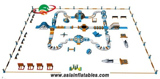 Taman Air Tiup PVC Danau 0.9mm Untuk Anak-Anak