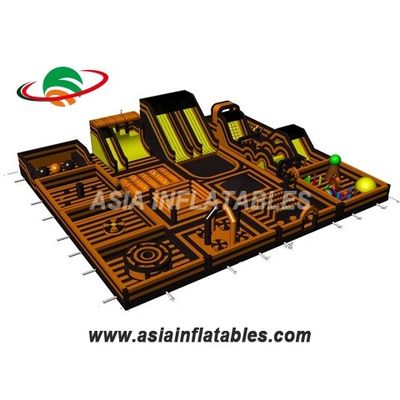 Taman Hiburan Dalam Ruangan 0.55mm PVC Inflatable Bouncer